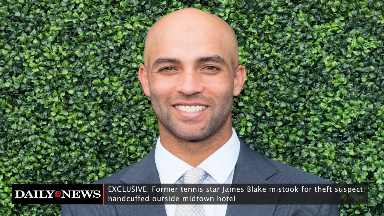 Handcuffed Outside Midtown Hotel