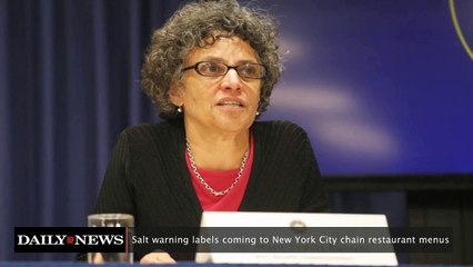 Salt Warning Labels Coming to New York City Chain Restaurant Menus