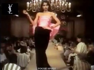 Iconic Yves Saint Laurent Fashion in the 1980s ✨