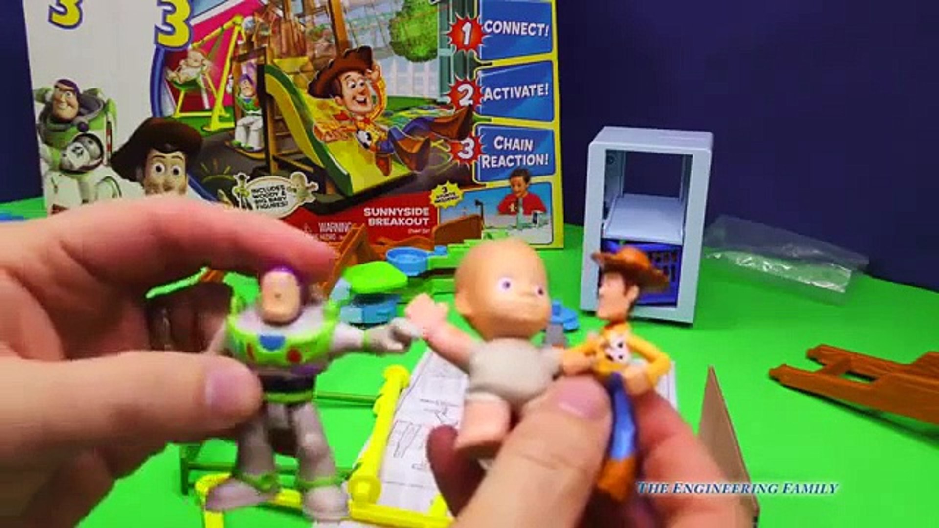 TOY STORY Disney Pixar Toy Story Woody and Buzz Sunnside Breakout a Toy Story Video