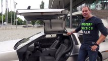 Daniel fährt mit DeLorean 