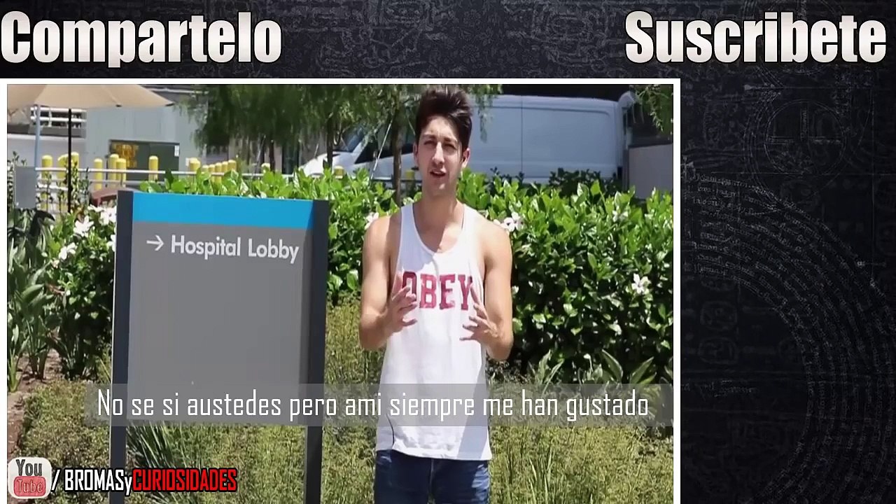 BESANDO ENFERMERAS MUY LINDAS - KISSING PRANK - BESOS FACILES