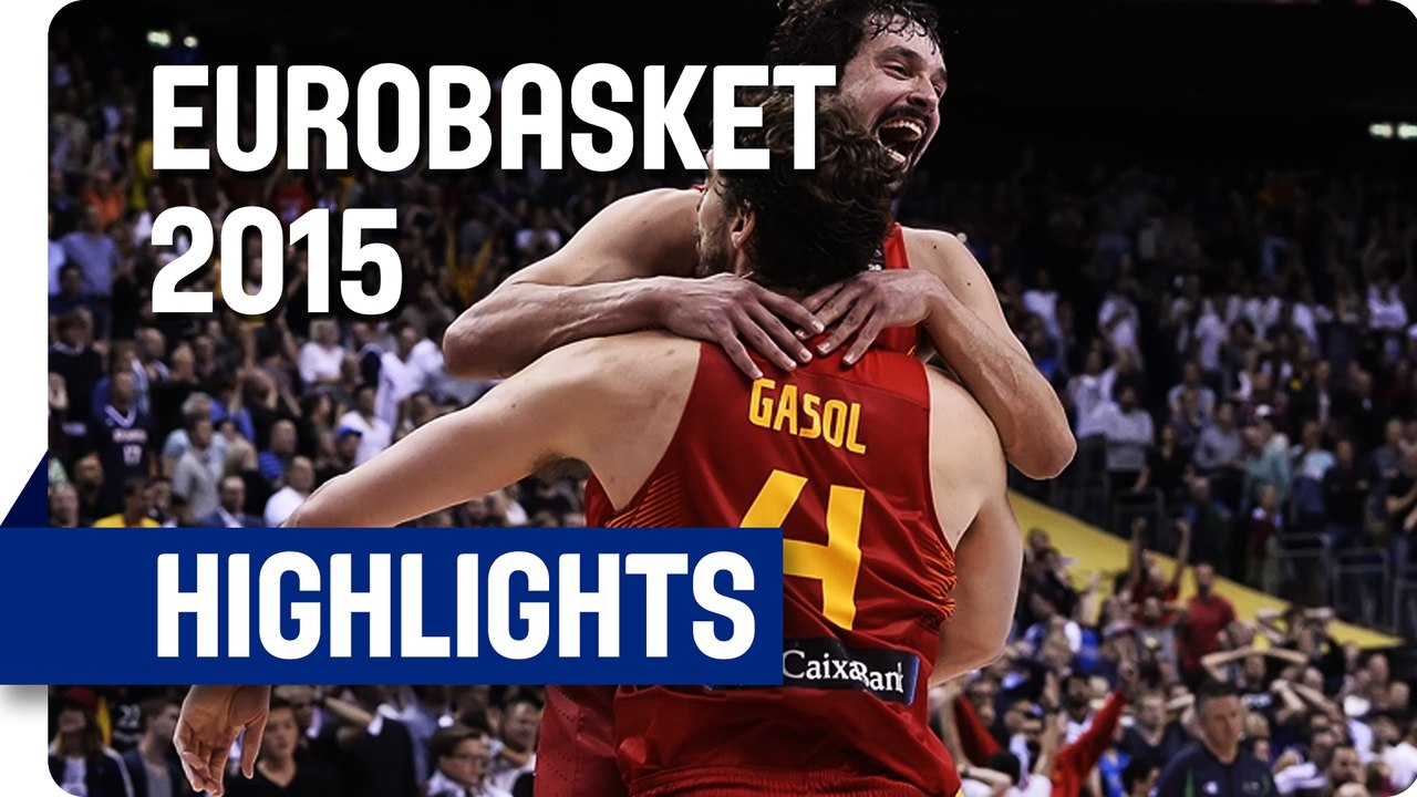 Germany v Spain - Group B - Game Highlights - EuroBasket 2015
