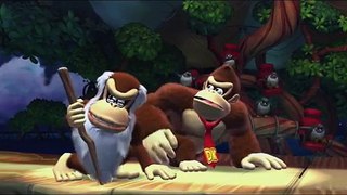 Donkey Kong Tropical Freeze *Level 1 -Boss Big Top Bop CO OP With VEG and Nite* Sept 2nd 2015