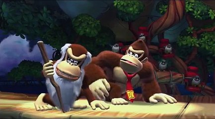 Donkey Kong Tropical Freeze *Level 1 -Boss Big Top Bop CO OP With VEG and Nite* Sept 2nd 2015