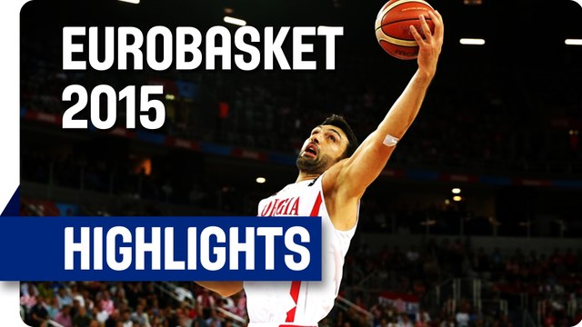 Georgia v Croatia - Group A - Game Highlights - EuroBasket 2015