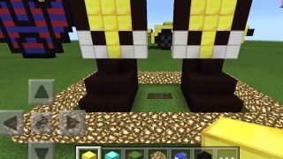 How to build Bumblebee from Transformers on Minecraft!