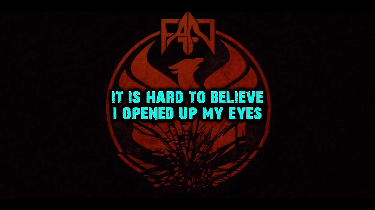 From Ashes To New - Downfall Lyrics "On Screen"