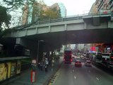sightseeing Hong Kong / bus ride 970X to aberdeen HK / eaton hotel at nathan road
