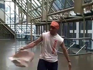 The guy who danced by turning the dough XD