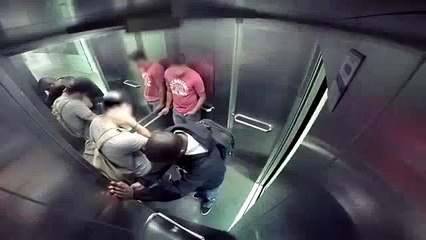 Diarrhea in Elevator Prank