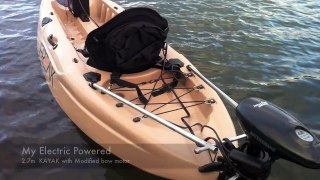 Side Arm Controlled Electric Kayak HD version