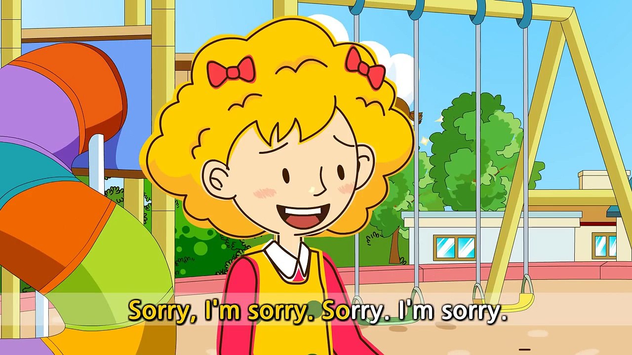 I'm sorry.That's okay.English song for Children.
