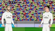 Real Madrid vs Eibar 3-0 2015 ~ Funny Cartoon [HD] 720P