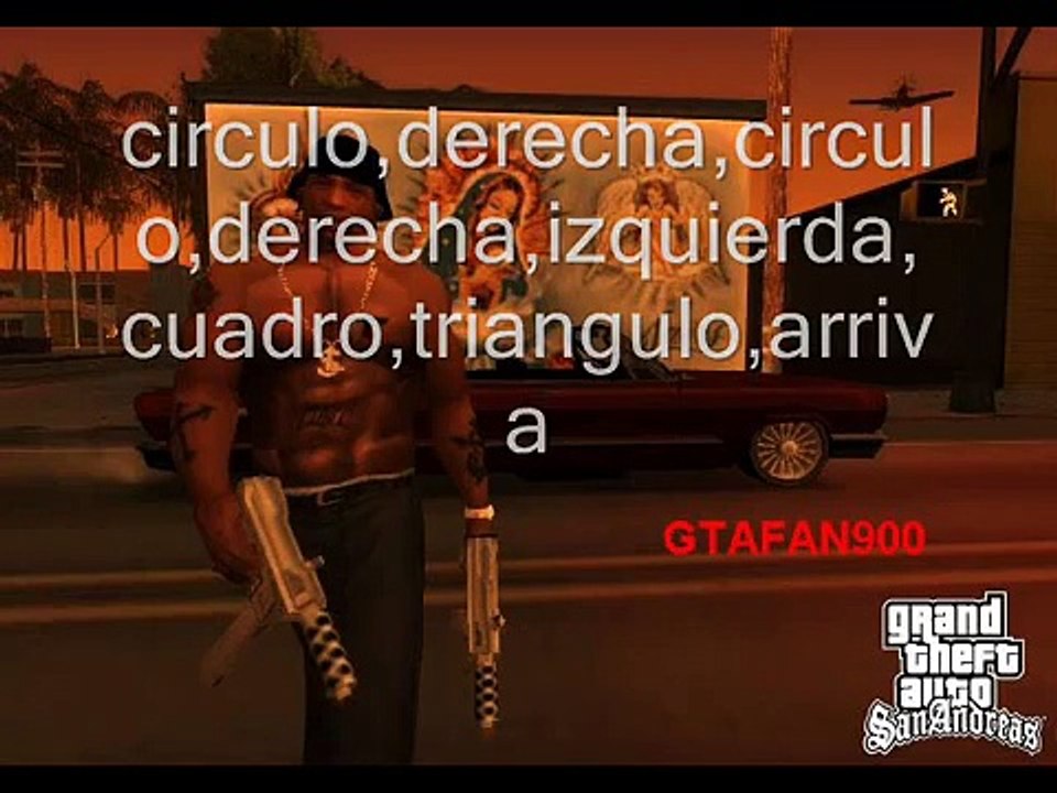 MUCHOS TRUCOS GTA SAN ANDREAS PS2