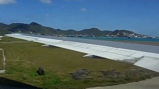 Takeoff from St. Maarten