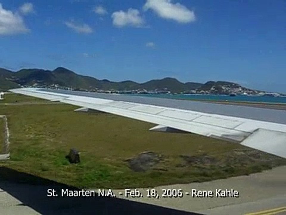 Takeoff from St. Maarten