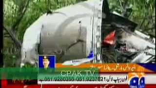 Plane Crashes into Margalla Hills, Islamabad   28th July 2010 http://cpak.tv