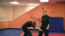 Begging Hands   Kenpo self defense technique for a front two hand wrist grab