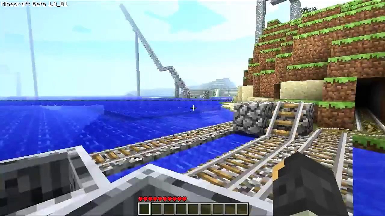 MINECRAFT Longest Roller Coaster!