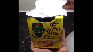 Risotto Box from Riso Gallo - How to make a Risotto in 90 seconds