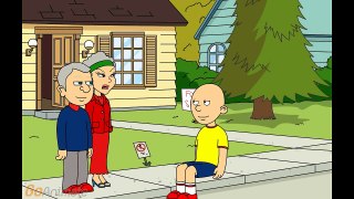 Caillou goes fishing and escapes being grounded