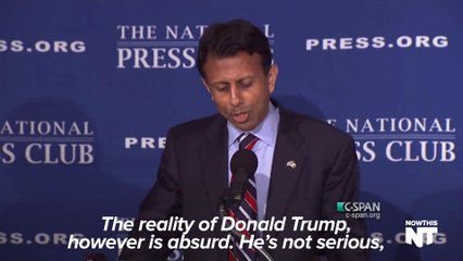 Bobby Jindal Just Went On A Rant About Donald Trump