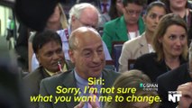 Siri Rudely Interrupts White House Press Briefing