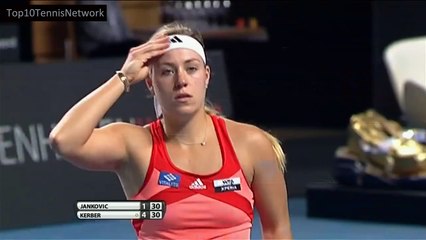 Kerber vs Jankovic Highlights (Copenhagen 2012)