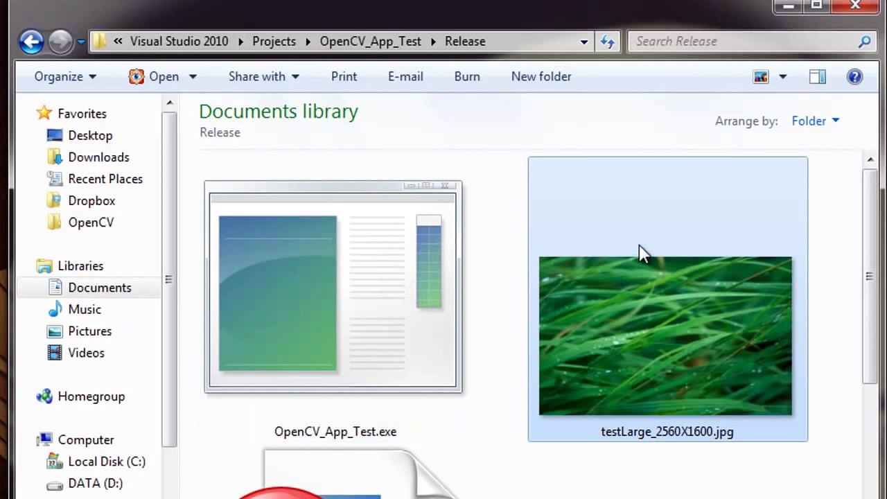 How to scan images with OpenCV?