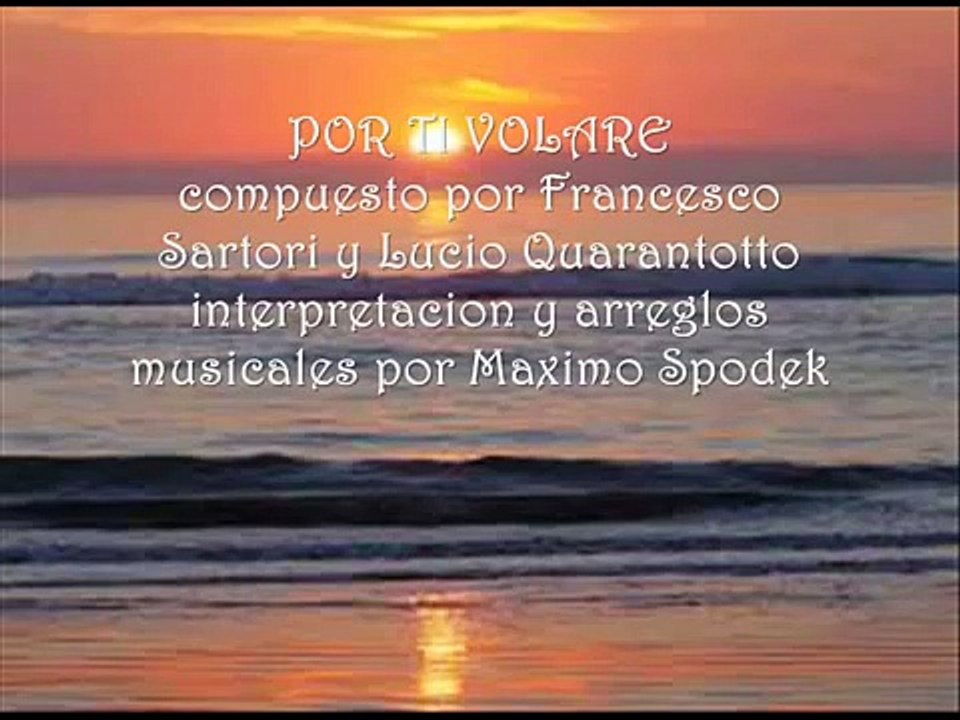 MUSICA ROMANTICA INSTRUMENTAL , POR TI VOLARE, CON TE PARTIRO, PIANO