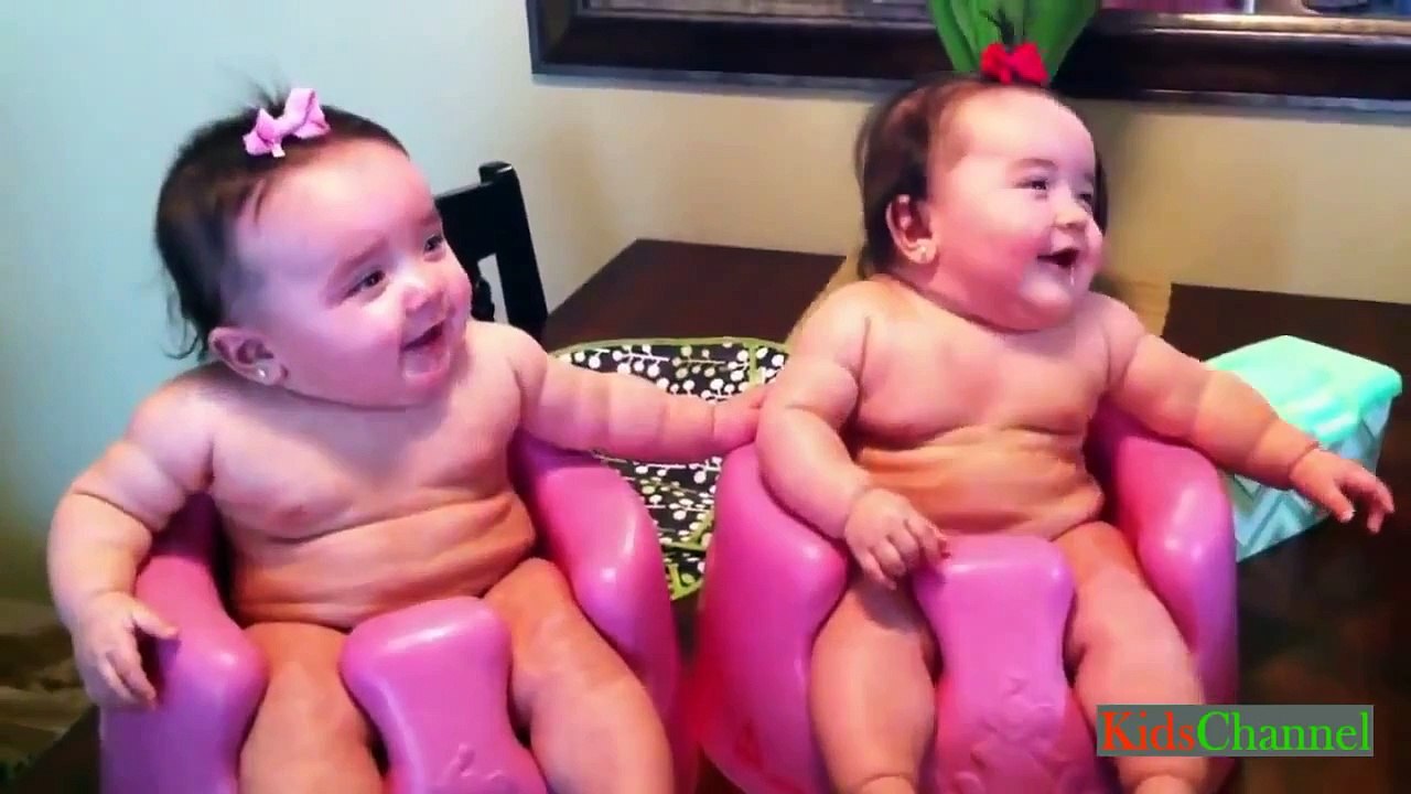 Funny Kids ✪ Twin Babies Laughing So Cute ✪ Best Funny Baby Videos Compilation 2015