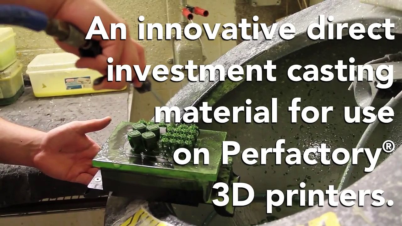 EC3000 3D Printer Material for Direct Investment Casting
