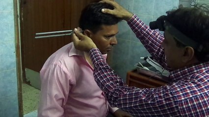 Ear Examination( otosocope weber rinne)