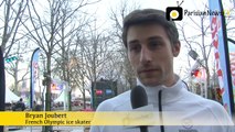 French Olympic ice skate team talk Winter Games