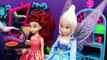 FROZEN Elsa Anna Become Fairies Part 2 Barbie Little Mermaid Ursula Magic Potion Cartoon Toys