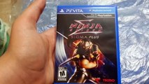 Ninja gaiden sigma plus ps vita unboxing