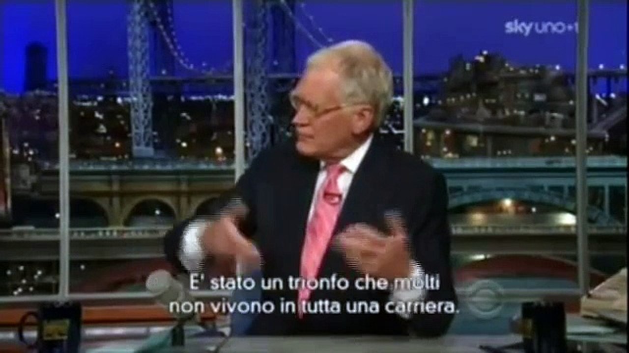 David Letterman Show - Intervista Emma Watson SUB ITA