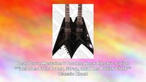 Dean Dave Mustaine V Double Neck Classic Black Guitar Free