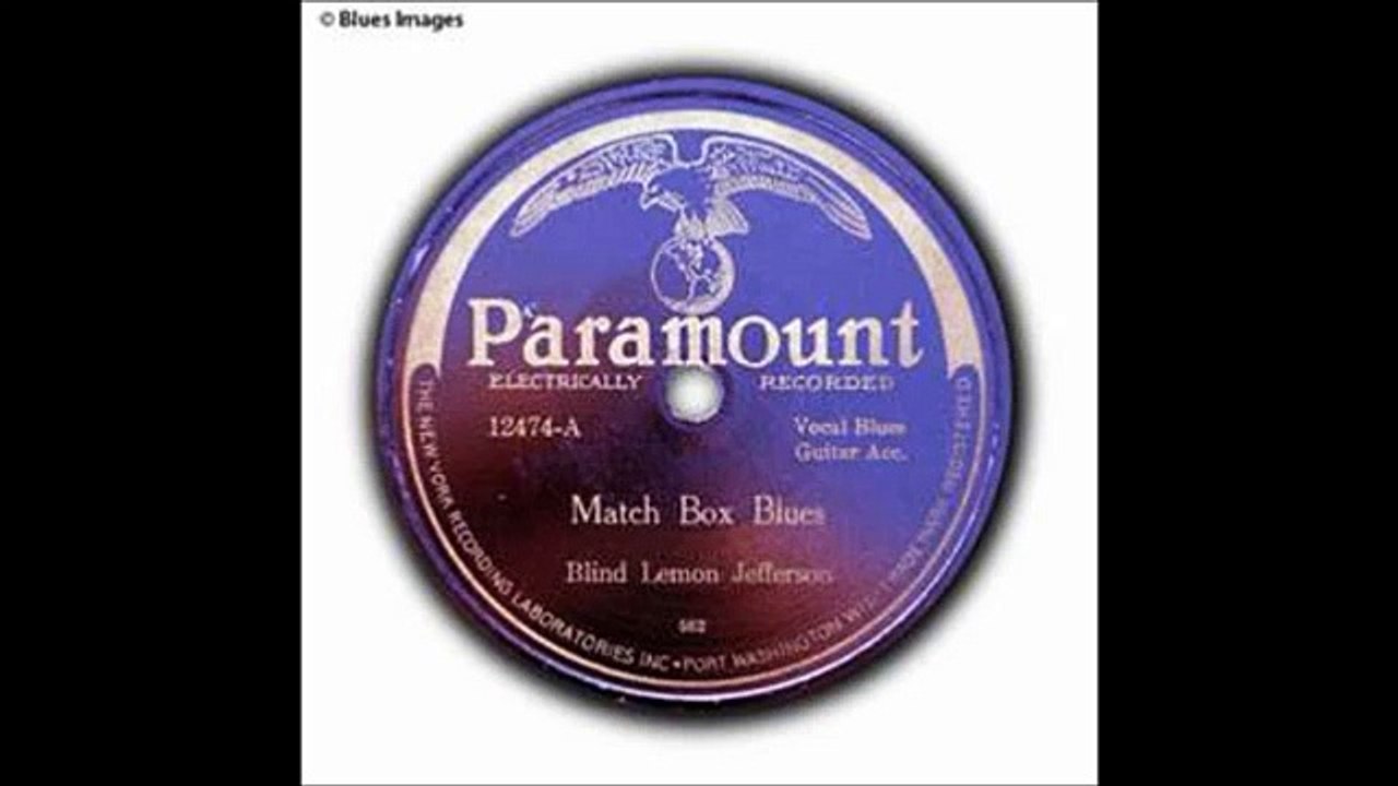 "Matchbox Blues" - Johnny Guitar Singing Blind Lemon Jefferson Classic
