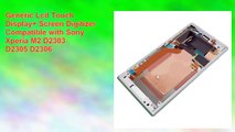 Generic Lcd Touch Display Screen Digitizer Compatible with Sony Xperia