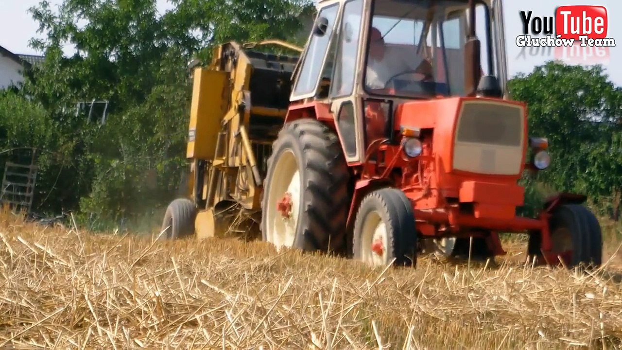 Prasowanie Słomy ! Belarus Jumz 6KM & Vermeer 504 F ☺Głuchów Team