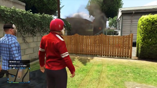 GTA 5 Online Funny Moments | DJ Booth, Air Swimming, Ninja Noobs, Bane