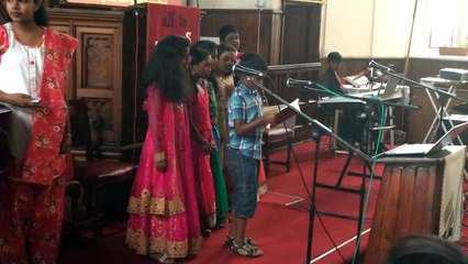 CHILDREN'S SUNDAY SERVICE, CARDIFF TAMIL CHURCH PART 5