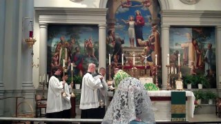 Tridentine Mass - St. Agnes Church NYC - Gospel