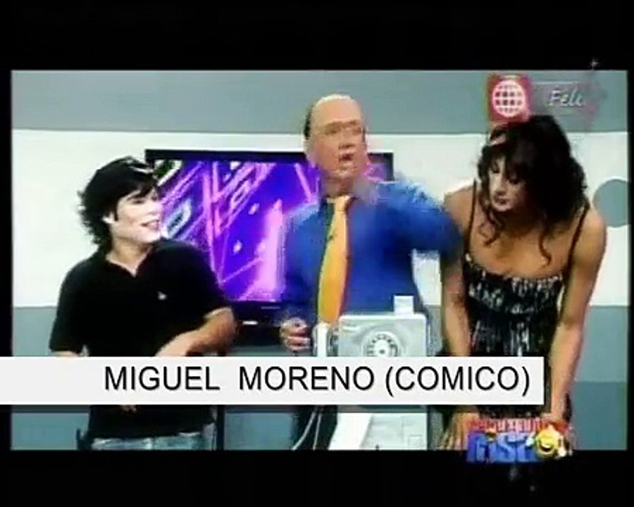 miguel moreno comico peruano las mil  voces