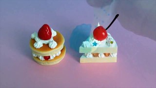 Cake making and decorating toy set doughnut jelly cupcake whipped cream