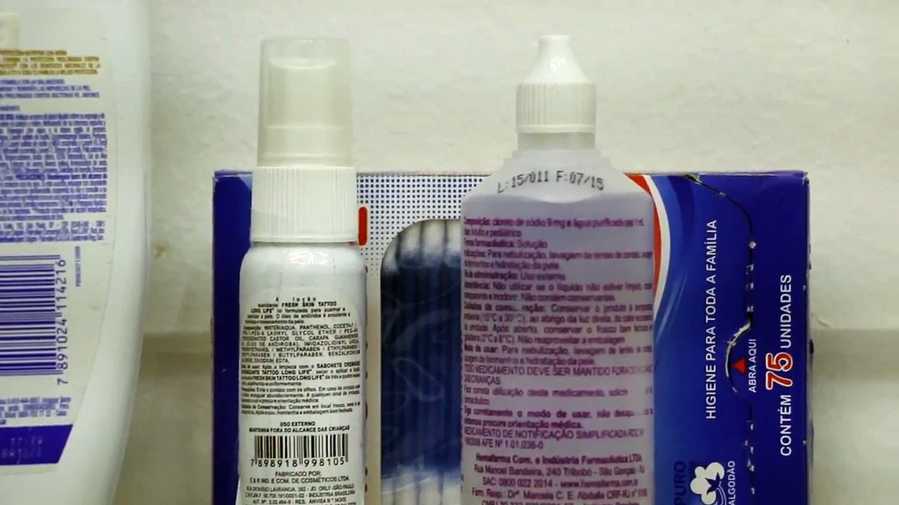 Como limpar (higienizar) um Body Piercing.