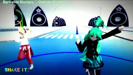 【MMD】Shake It! English Version │Hatsune Miku, Kagamine Rin & Len