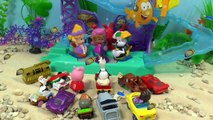 Peppa Pig Bubble Guppies Story Play Doh Mermaid Princess Frozen Dora Thomas & Friends Cars